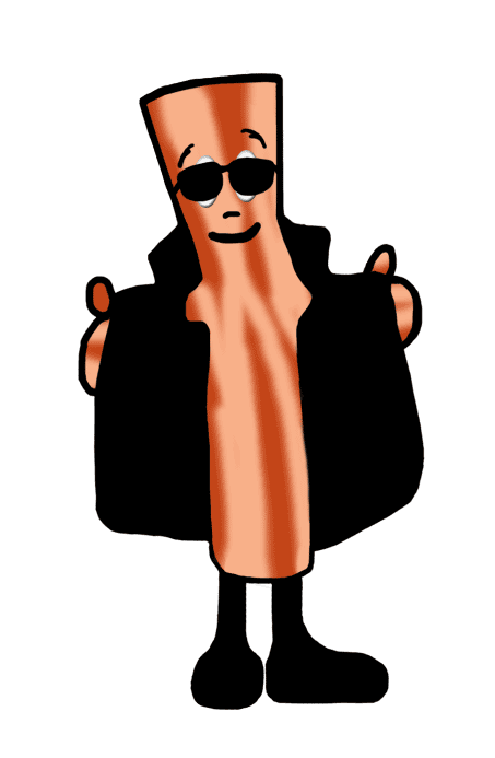Enter Naked Bacon's Website